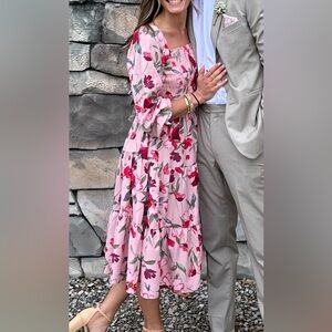 Floral Wedding Guest Dress